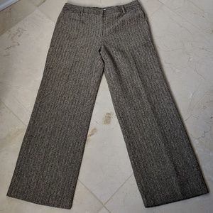 Talbots Petites Tweed Pants Trousers Size 8